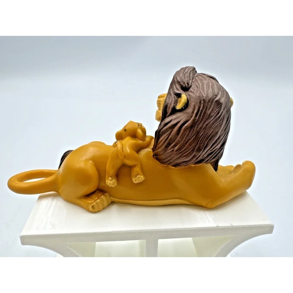 ✨ VTG‎ Disney The Lion King MUFASA & SIMBA PVC Father & Son